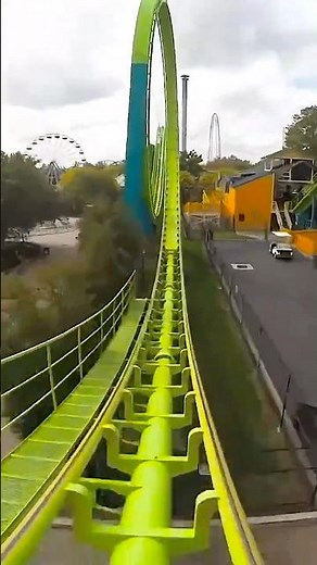Kings Dominion's OLD Stand-Up Coaster, Shockwave