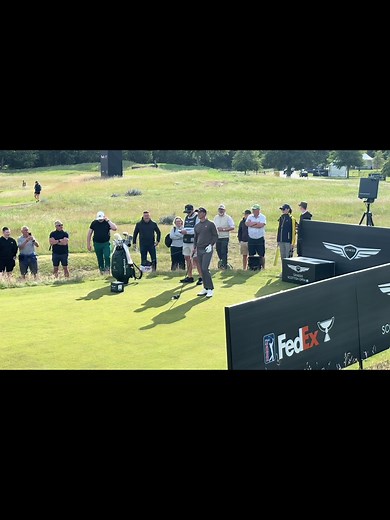 Genesis Scottish Open Pro Am - Adam Scott 🏴󠁧󠁢󠁳󠁣󠁴󠁿🏌️⛳️ #golftiktok #golf #scottishopen #genesisscottishopen #adamscott