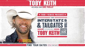 Toby Keith is coming to Molson Canadian Amphitheatre on his Interstates and Tailgates Tour with Eric Paslay! Tickets go on sale 4/15, click here for more info. | Live Nation Concerts