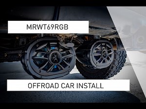 Boss Audio Systems MRWT69RGB Install for an Off-road Car