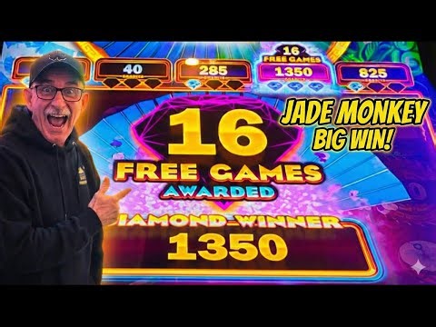 Hitting the DIAMOND WINNER on Jade Monkey! 💎 (16 Free Games!)