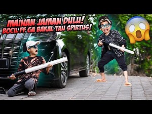 MAINAN ANAK JAMAN DULU! BOCIL FF GA BAKAL TAU GAME INI!!! DIA SAMPAI NANGIS SENJATANYA MELEDAK!!!