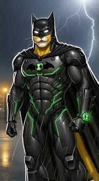 Batman Meow vs. Alien Monster 💥 3D Anime Battle.