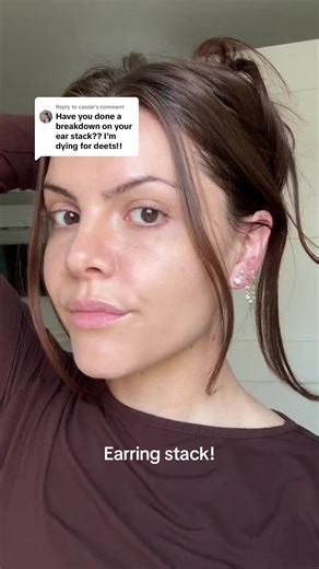 Earring Stack Ideas with Lab Diamonds and Heart Designs