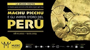 La grande mostra ‘Machu Picchu e gli Imperi d’oro del Perù’ è un viaggio-racconto alla scoperta della magnifica cultura e storia artistica andina. Sperimenta attraverso una sala immersiva una vera e propria simulazione di volo sopra la città sacra di Machu Picchu che stimolerà i sensi della vista, dell’udito e il senso del movimento attraverso una postazione integrata di realtà virtuale! Vieni a scoprirla al Mudec fino al 19 febbraio 2023! 🔗Acquista il tuo biglietto al link: https://bit.ly/3zWQ