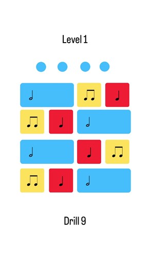 Rhythm Challenge — Level 1, Drill 9 🥁 Half notes, quarter notes, and eighth notes. One beat at a time. Read it, think it, then check yourself. This drill builds the foundation for everything that comes next. ➡️ Follow for daily rhythm & music theory drills 📚 Full Rhythm Bootcamp extras on Patreon #rhythmchallenge #rhythmbootcamp #musictheory #rhythms #musicpractice
