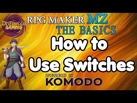 RPG Maker MZ The Basics - How to use Switches Tutorial