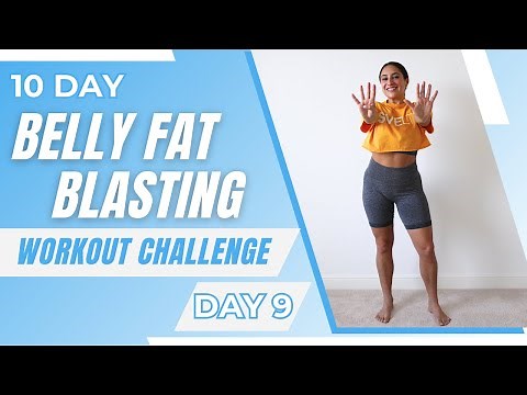10-Day Belly Fat Blasting Workout Challenge - Day 9 | Muffin Top Workout