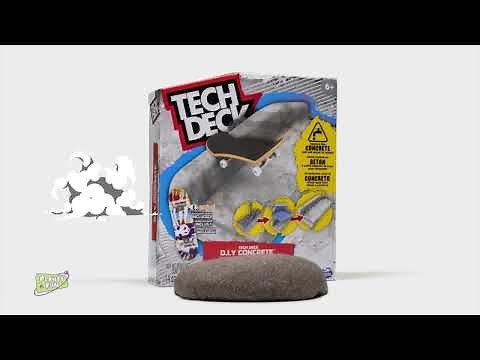 DIY Concrete Fingerboard Skatepark | Tech Deck Concrete