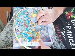 DreamCatcher Cross-Stitch – Session 12: Whispers of Lilac and Light