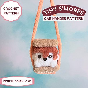 Itty Bitty S'mores Plush Crochet PATTERN - Amigurumi - Etsy