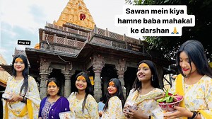 4.4K views · 108 reactions | Sawan mein kiya hamne baba mahakal ke darshan ❤️ | Riya Bhagat | Facebook