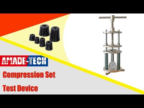 Compression Set Test Device with Constant Force in Line With SATRA TM64 & ASTM D395 Method A