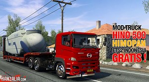 Mod Truck Hino 500 Himopan Ets2 V1.35 Up Full ACC