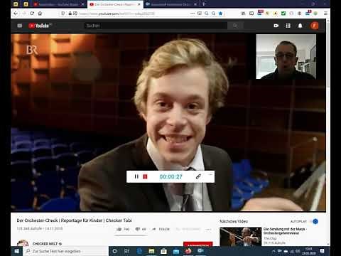 Orchester hinter den Kulissen (Checker Tobi)