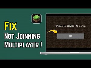 Unable to Join Minecraft Multiplayer Worlds? Fix Joining Error (2026 Guide)