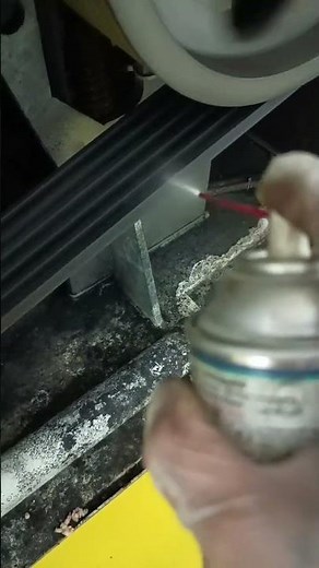 How to apply belt dressing spray #bernaztvvlog