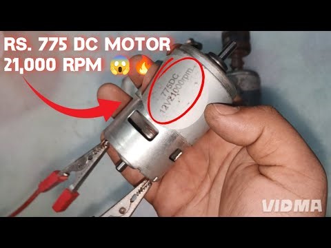 775 DC motor RPM/speed test 😱👉21,000rpm.#775dcmotor #viralvideo #Technical BD