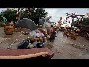 Woody's Roundup 胡迪牛仔嘉年华 Full Ride POV [4K Super Wide] @ Shanghai Disneyland 上海迪士尼乐园 2023-07-20