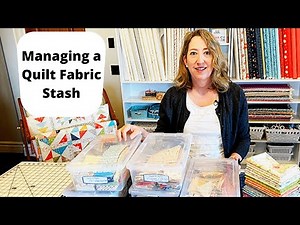 Managing a Quilt Fabric Stash