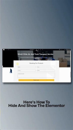 Hide & Show Elements on Any Device in Elementor | Mobile Responsive Fix 🛠️