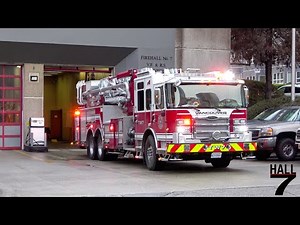 Vancouver Fire Rescue Services - *NEW* Tower 7 & Squad 7 Responding