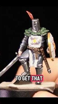 HOW TO PAINT IRON ARMOR (Praise The Sun Edition) #miniaturepainter #paintwarhammer #minipainting