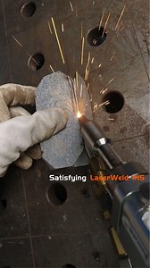 3.9K views · 38 reactions | Laser welding the 2mm galvanized steel with zero guesswork. Peak power 500W, scan width 3.0mm, wire feed 54cm/min. . #JASIC #3In1LaserWeldingMachine #Welding #laserwelding #POV #PointOfView | JASICTechWelding | Facebook