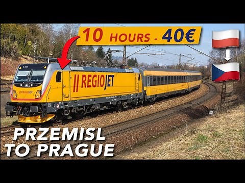 Regiojet Sleeper train - What's like to travel between Poland and Czechia with Regiojet