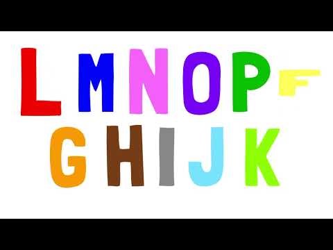 ABC Song Capital Letters