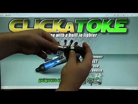 Lighter Pipe, Pipe Lighter - The Click-A-Toke