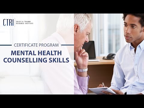 Certificate Program: Mental Health Counselling Skills (2020)