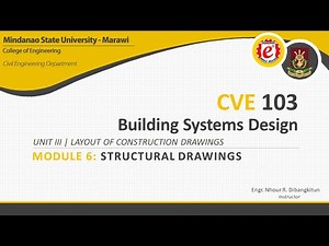 [CVE103 | Building Systems Design] Module 6: Structural Drawings