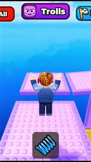 Roblox Gravity Coil Tower Obby! 😳 #roblox #robloxshorts