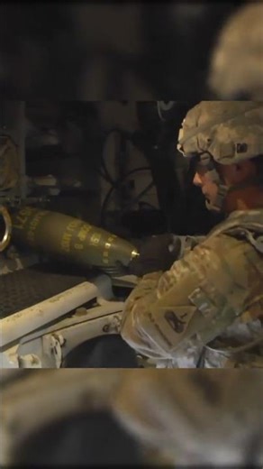 US Army’s Deadliest Artillery in Action 🔥 M109 Paladin Unleashed #shorts #military