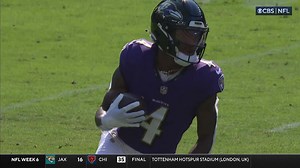 Every Zay Flowers catch from 132-yard game vs. Commanders | Week 6