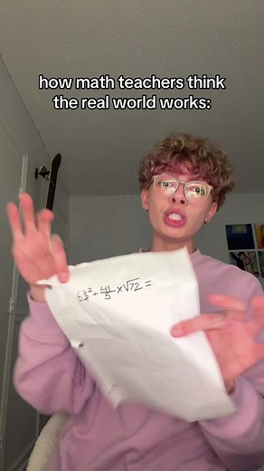 Math Teacher's Real-World Calculation: $6^2 41 - 5 / 72