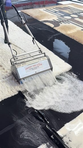 9.5K views · 166 reactions | It’s Shag Rug Saturday 識✨ and this fluffy white beauty is getting the VIP treatment!  Tell us — do you think we can get it back to bright white? YES or NO?  | ATC Rug Washing & Specialty Cleaning Services | Facebook