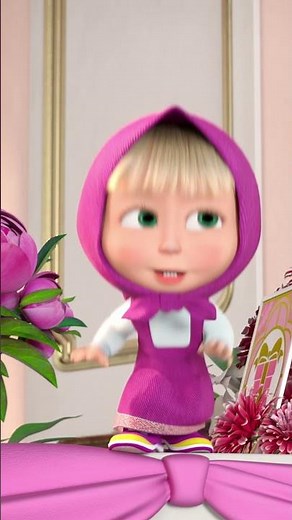 What we have here? 🤔👀 #Saycheese #MashaAndTheBear #Shorts #cartoonforkids #kids