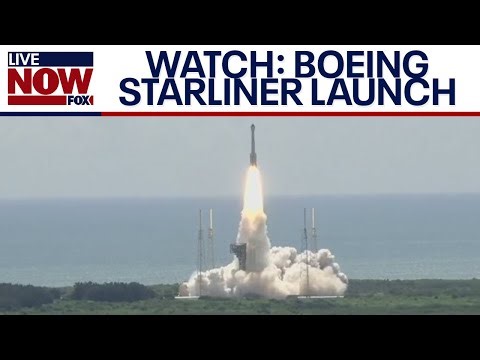 STARLINER LAUNCH: Boeing capsule finally launches on 3rd attempt | LiveNOW from FOX
