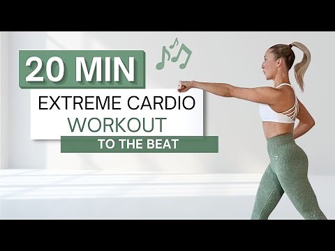 20 min NO REPEATS CARDIO HIIT WORKOUT | High Intensity | Move to The Beat ♫ | Modifications Provided