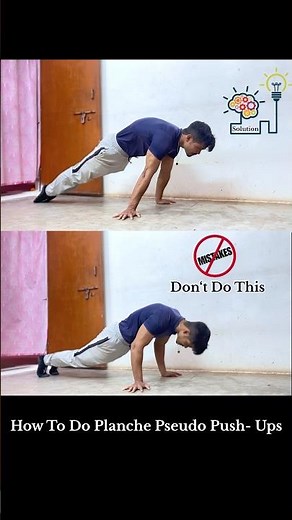 How To Do Planche Basic #shorts #calisthenics #fitness #tutorial