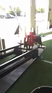 The Austin Leg Drive allows our athletes to simulate game like situations on the football field. It is the newest addition to our gym and is a must have for strength & conditioning. Get one for your school or gym today! | Barwis
