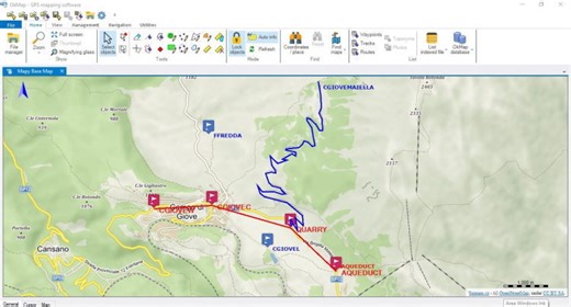 OkMap Desktop – Cartographic and GPS software for maps and routes