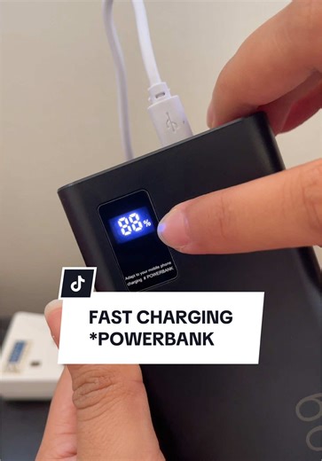 Fast Charging Power Bank with 20000mAh Capacity