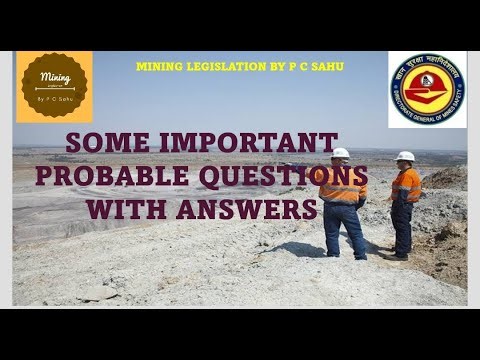 Important MCQS Set for Mining Mate & Foreman#dgms#mining