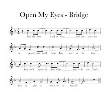 Open My Eyes - Bridge