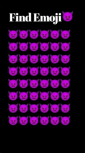 Find The Odd Emoji Challenge Part:31 #emoji #emojigame #findthedifference