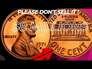 Rare Penny Alert: 1971 Penny Worth Millions, USA Old Penny Coins Worth Money!