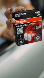 40K views · 196 reactions |  Modernes Licht, das überzeugt! Unsere NIGHT BREAKER LED W5W begeistert nicht nur Autofans, sondern auch @ronja_rvr! Sie zeigt euch, warum die Nachrüstlampe das perfekte LED-Upgrade ist – besonders in Kombination mit den NIGHT BREAKER LED H1-, H4- und H7-Scheinwerferlampen. ✨ Erlebt das Upgrade live! Besucht uns auf der @Essen Motor Show in Halle 6, Stand C55, oder entdeckt unsere LED-Lösungen hier: bit.ly/3AOU4Vv | OSRAM Automotive | Facebook